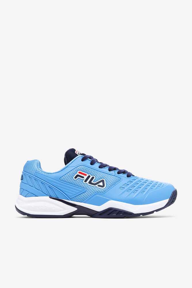 FILA Axilus 2 Energized Moški Teniske Azurno Temno Modre Bele | Slovenija-453029