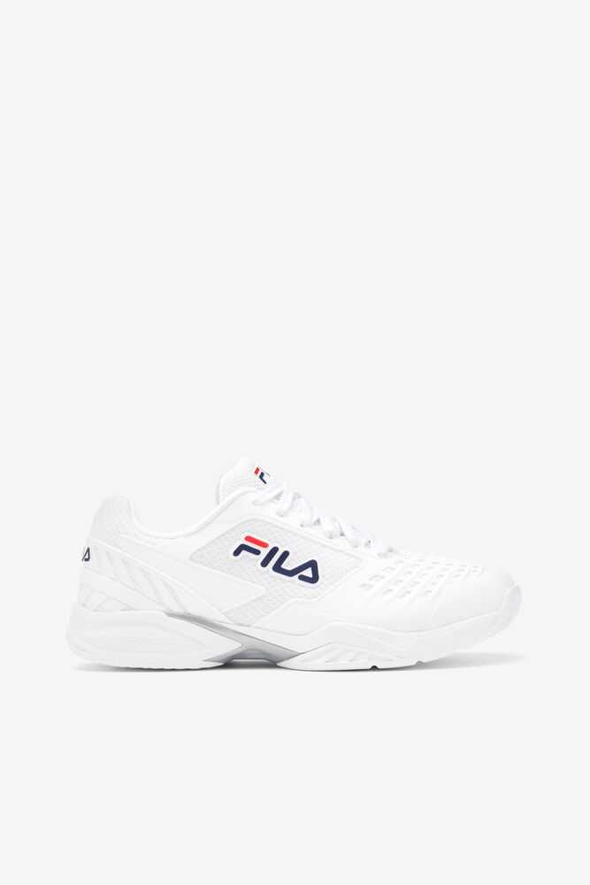 FILA Axilus 2 Energized Ženske Teniske Bele Temno Modre | Slovenija-518437