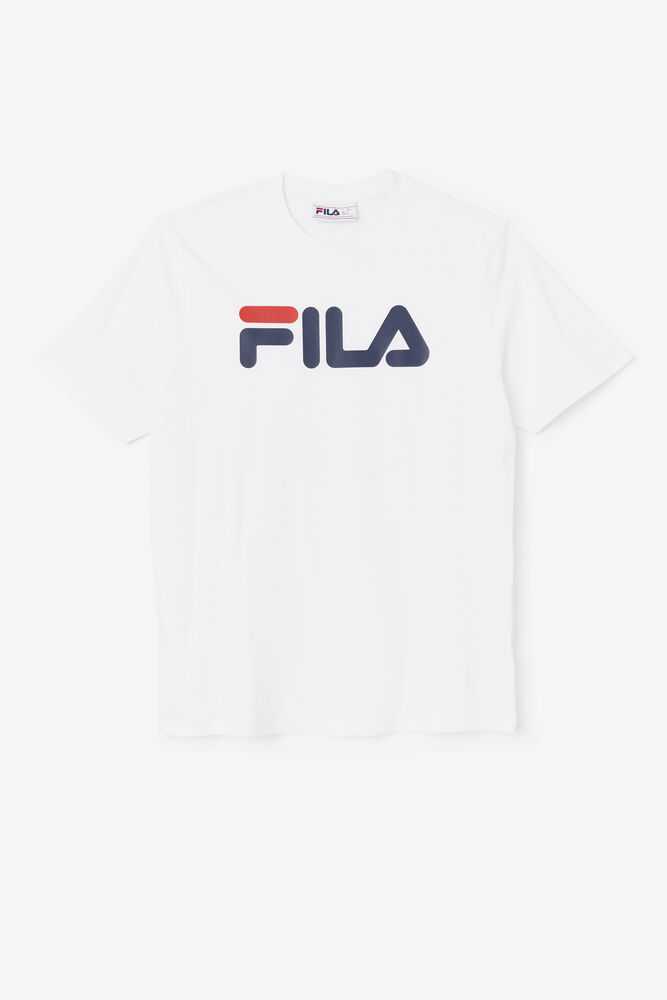 FILA Eagle Moški Majice Bele | Slovenija-915483