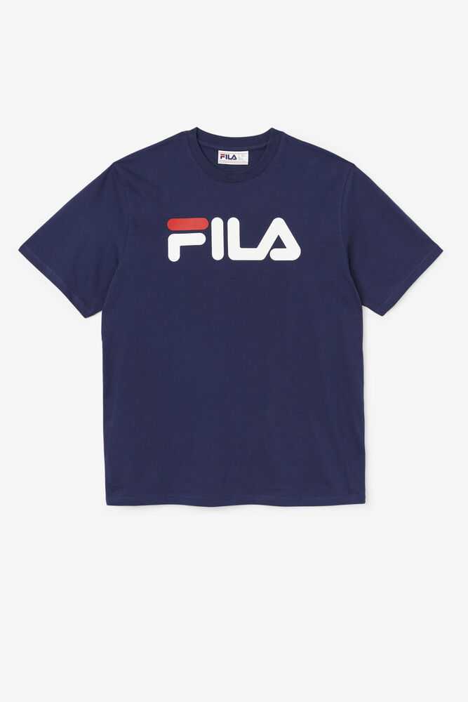 FILA Eagle Moški Majice Temno Modre Bele Rdeče | Slovenija-021759