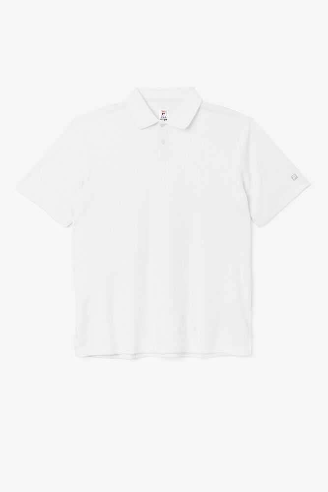 FILA Essentials Moški Polo Majice Bele | Slovenija-687215