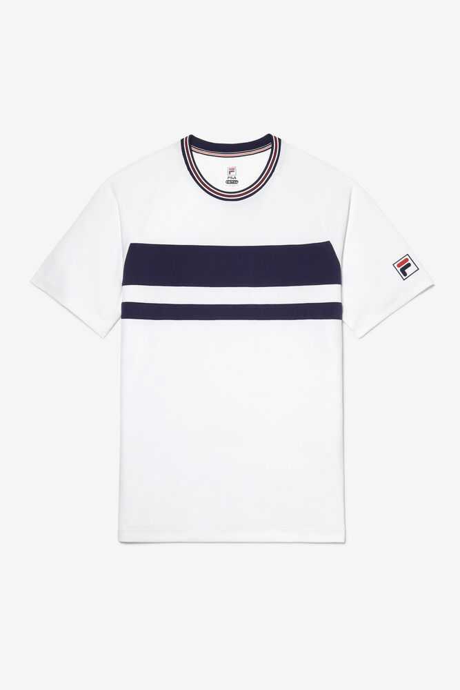 FILA Heritage Moški Srajce Bele | Slovenija-092674