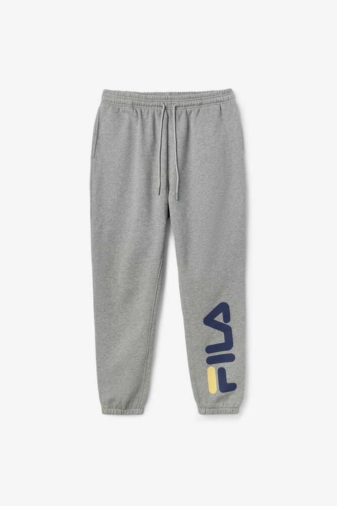 FILA Sunday Moški Jogger Sive Temno Modre Rumene | Slovenija-495238