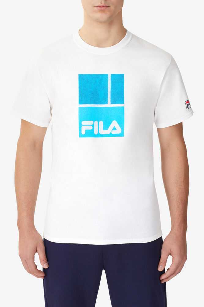 FILA Aussie Moški Srajce Bele | Slovenija-021584