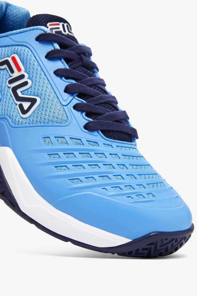 FILA Axilus 2 Energized Moški Teniske Azurno Temno Modre Bele | Slovenija-453029