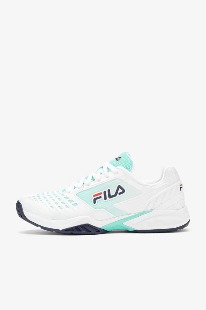 FILA Axilus 2 Energized Moški Teniske Bele Temno Modre | Slovenija-410532