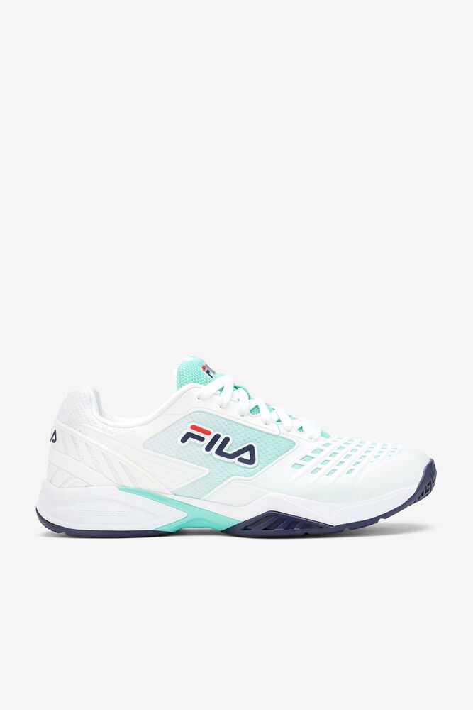 FILA Axilus 2 Energized Moški Teniske Bele Temno Modre | Slovenija-410532