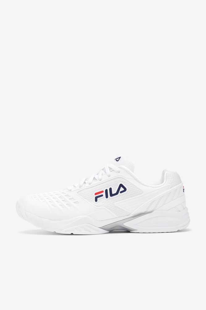 FILA Axilus 2 Energized Moški Teniske Bele Temno Modre | Slovenija-720914