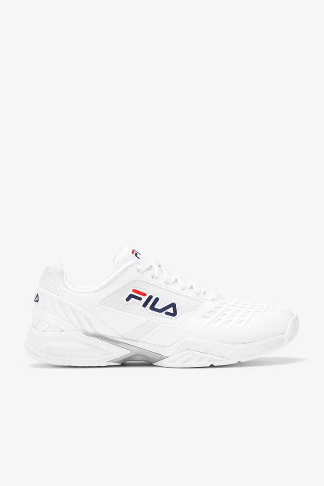 FILA Axilus 2 Energized Moški Teniske Bele Temno Modre | Slovenija-720914