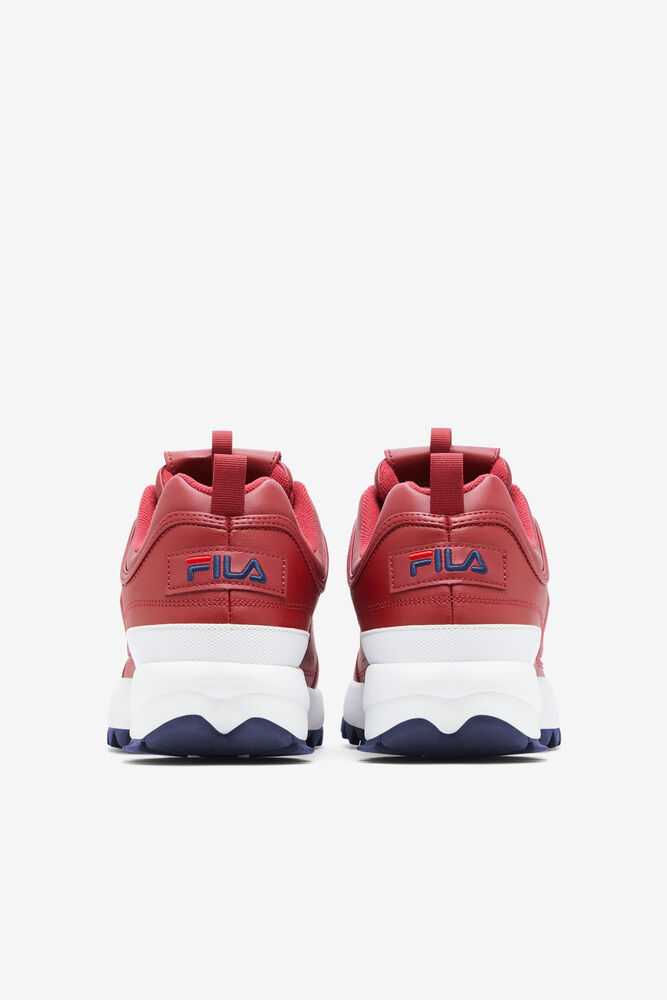 FILA Disruptor 2 Moški Superge Rdeče Temno Modre Rdeče | Slovenija-308962