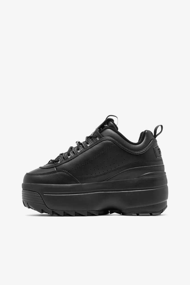 FILA Disruptor 2 Wedge Ženske Superge Črne | Slovenija-160823