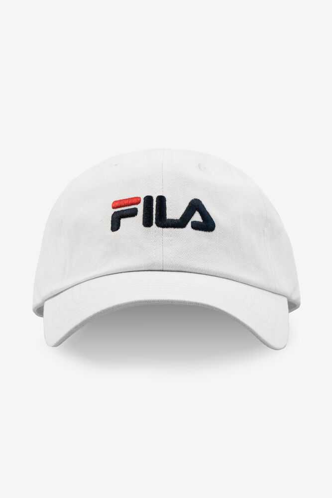 FILA Embroidered Ženske Klobuki Bele | Slovenija-463598