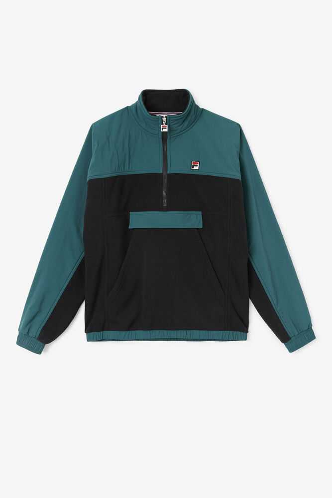 FILA Erick Moški Pullover Črne | Slovenija-730958