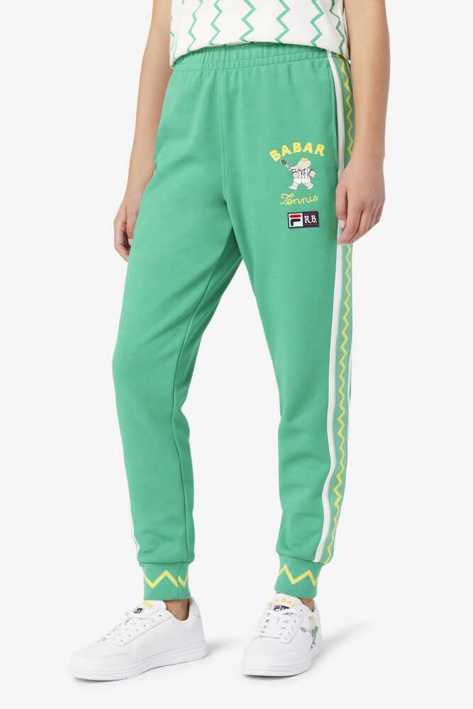 FILA Fila X Rb Babar Ženske Jogger Temno Zelene Bele | Slovenija-372461