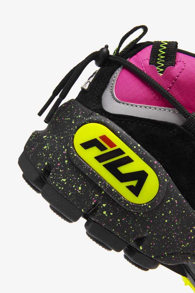 FILA Grant Hill 1 X Trailpacer Ženske Superge Roza Črne Rumene | Slovenija-456207