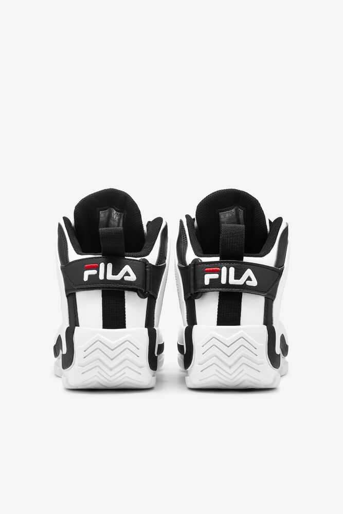 FILA Grant Hill 2 Moški Superge Bele Črne Rdeče | Slovenija-137862