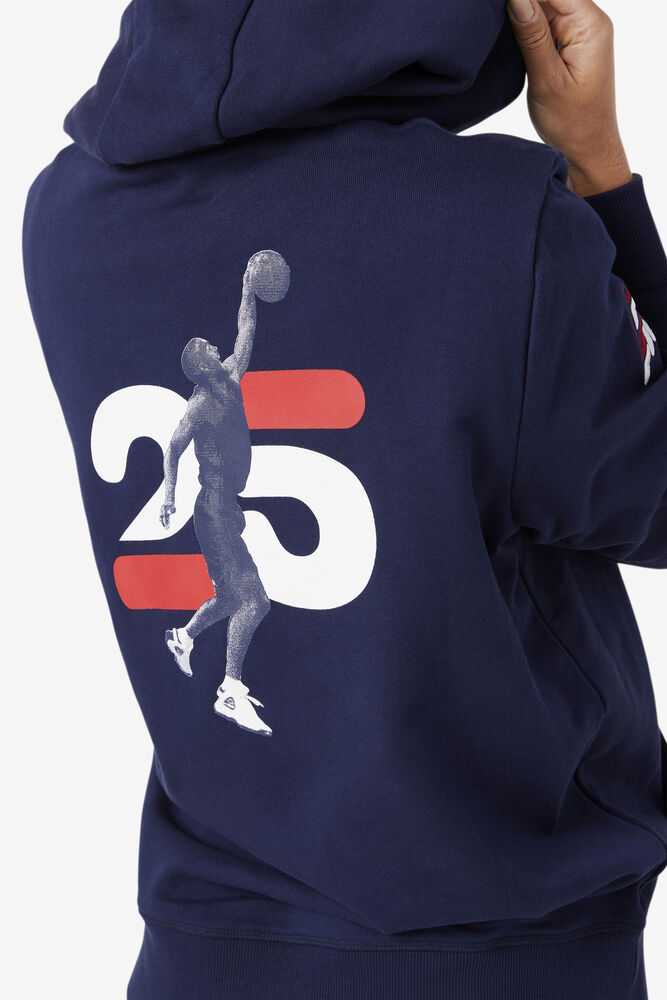 FILA Grant Hill Lazarus Ženske Trenirke Temno Modre | Slovenija-943658