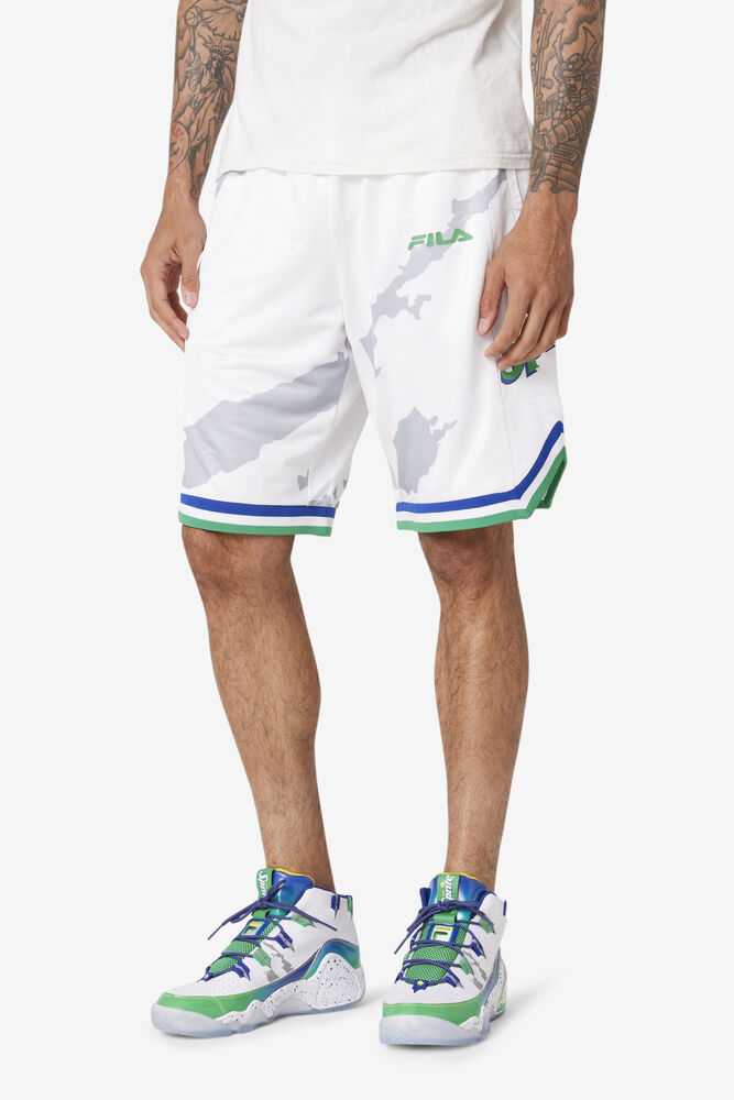 FILA Grant Hill X Sprite Ženske Kratke Hlače Bele Modre Zlate | Slovenija-458609