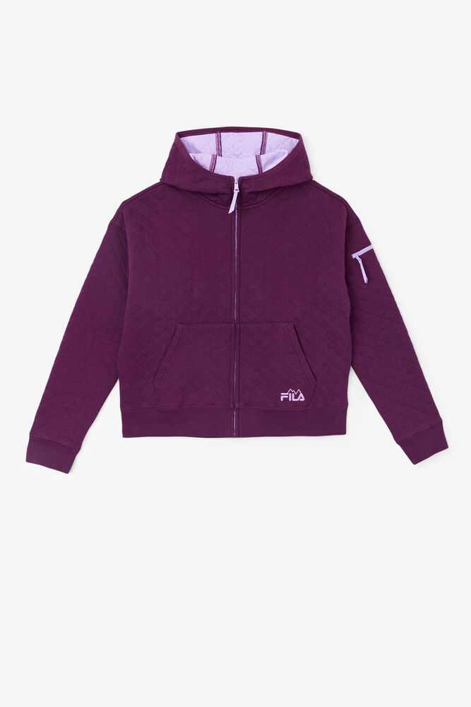 FILA Leilani Quilted Ženske Trenirke Vijolične | Slovenija-642138