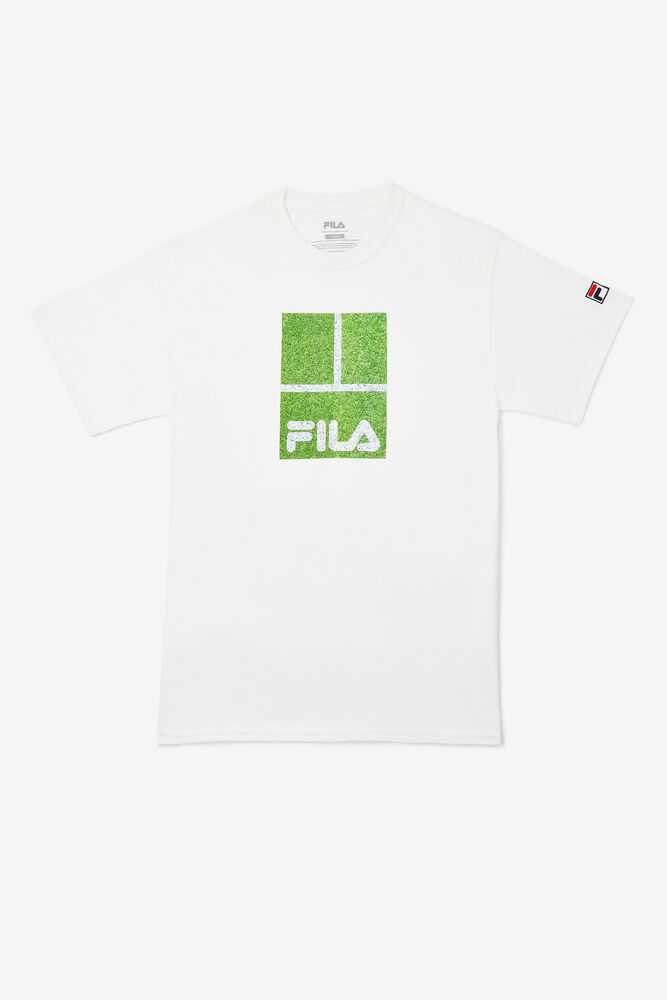 FILA London Moški Polo Majice Bele | Slovenija-749206