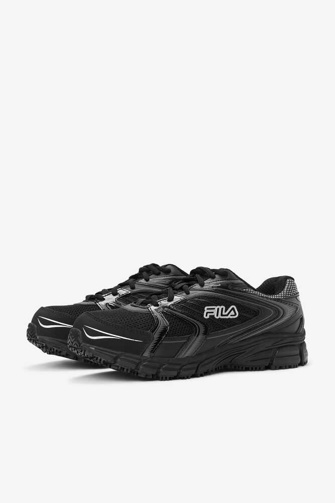 FILA Memory Reckoning 7 Moški Delovni Čevlji Črne Metal Srebrne | Slovenija-493856