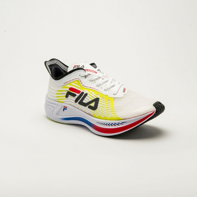 FILA Racer Carbon Moški Tekaški Čevlji Bele | Slovenija-801425