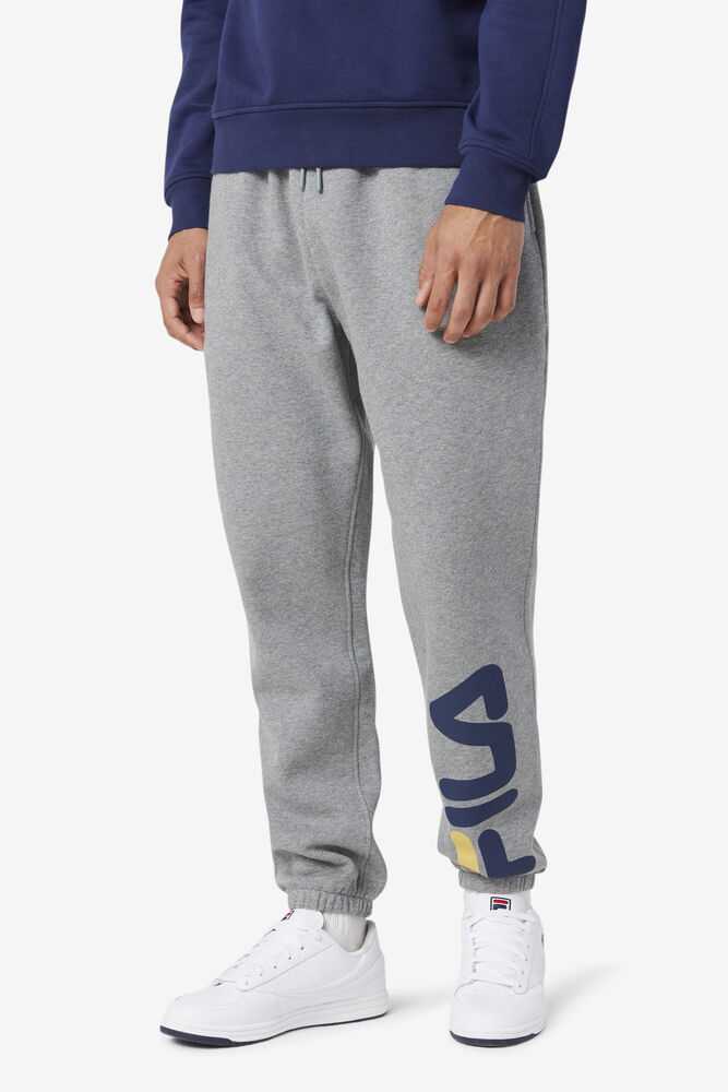 FILA Sunday Moški Jogger Sive Temno Modre Rumene | Slovenija-495238