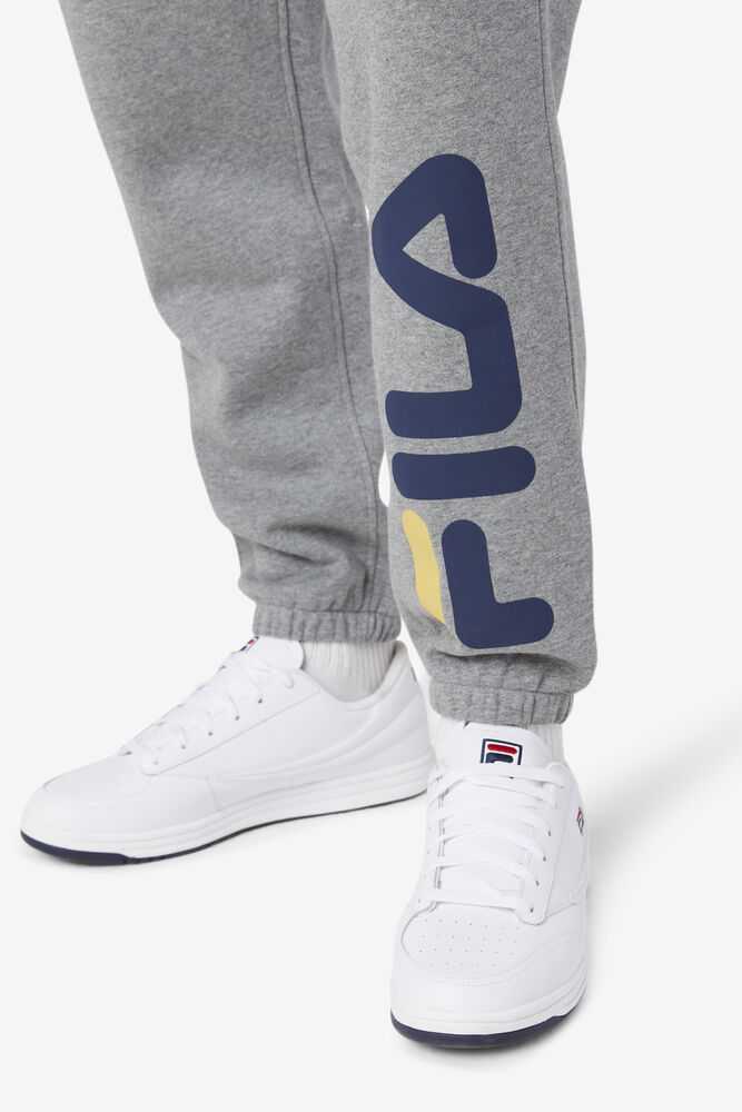 FILA Sunday Moški Jogger Sive Temno Modre Rumene | Slovenija-495238