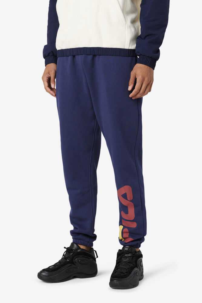 FILA Sunday Moški Jogger Temno Modre | Slovenija-521049