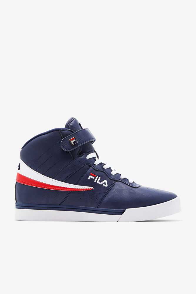 FILA Vulc 13 Moški Superge Temno Modre Bele Rdeče | Slovenija-972034